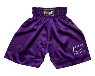 PUGILIST®  Boxing Trunks (Purple)