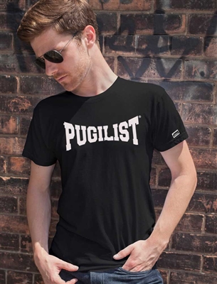 NEW! PUGILISTÂ® Premium Fitted S/S Crew (Black)