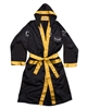 PUGILISTÂ® Boxing Robe Black/ Gold(Adult)