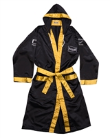 PUGILISTÂ® Boxing Robe Black/ Gold(Adult)
