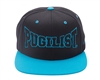 PUGILISTÂ®  'Greatness' Snapback Black/Aqua
