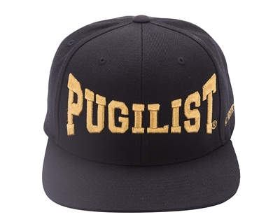 PUGILISTÂ® 'Greatness' Snapback (Black/Gold)