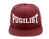 PUGILISTÂ®  'Greatness' Snapback Burgundy/ Light Gray