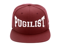 PUGILISTÂ®  'Greatness' Snapback Burgundy/ Light Gray