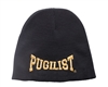 PUGILISTÂ® Skull Cap (Black/Gold)
