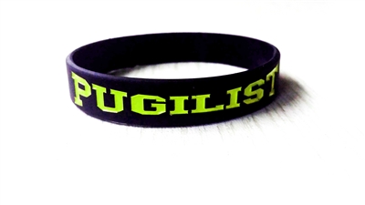 PUGILIST® A Fighter's Nation Wristband Black/Green