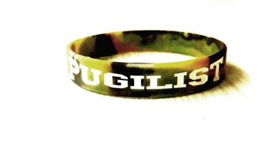 PUGILIST® A Fighter's Nation Wristband Green Camo
