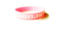 PUGILISTÂ® A Fighter's Nation Wristband Pink