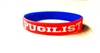PUGILIST® A Fighter's Nation Wristband Red/White/Blue