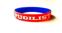 PUGILISTÂ® A Fighter's Nation Wristband Red/White/Blue