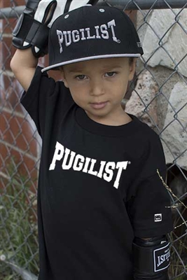 NEW! PUGILISTÂ® Premium S/S Fitted Crew - Black YOUTH