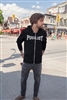 PUGILISTÂ® Lightweight Zip-Up Hooded Jacket (BLACK)